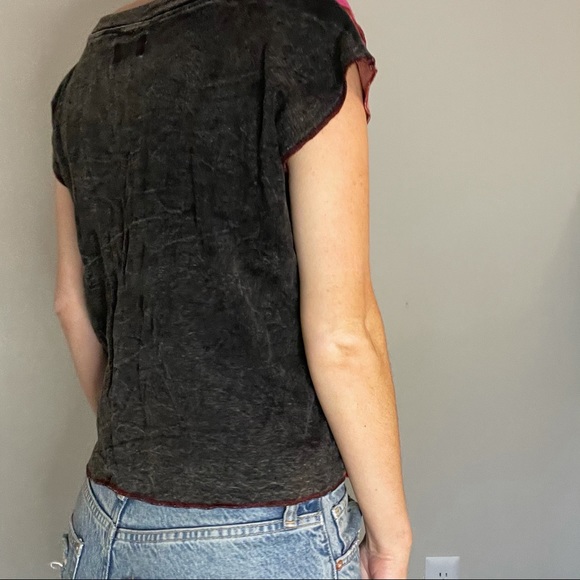 Colorful patchwork button down - Picture 2 of 3